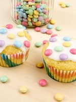 Clarana Bio Muffins mit Zuckerguss vegan