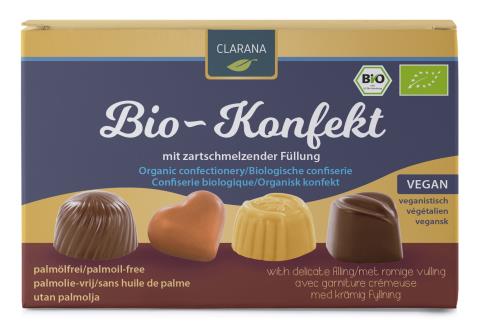 Organic Confectionery with Smooth and Creamy Filling