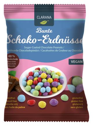 Bunte Schoko-Erdnüsse; 100 g